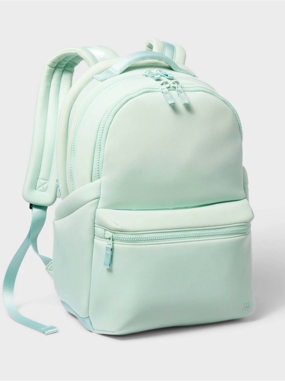 ALL IN MOTION 14L FAUX NEOPRENE BACKPACK - MINT GREEN - Picture 5 of 10